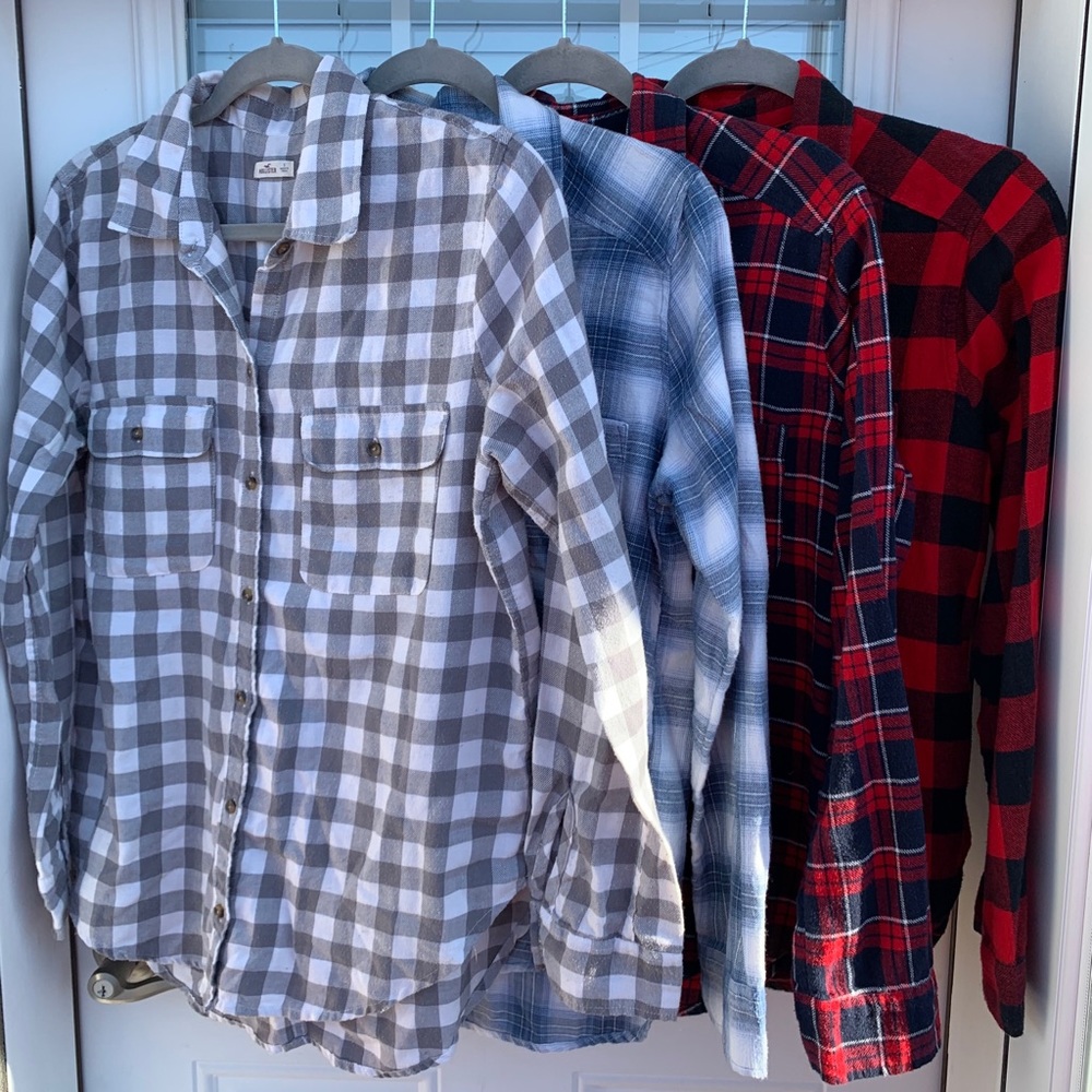 Hollister Flannels